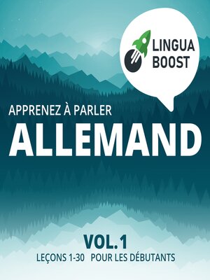 cover image of Apprenez à parler allemand Volume 1